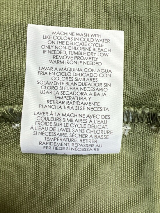 Cabi 5101 Explorer Utility Vest Zip Front Sleeveless Long Elastic Army Green - Picture 8 of 10